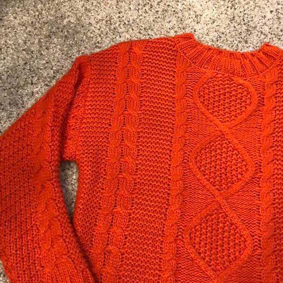 SOLD Soft Cable Knit Sweater - Picture 2 of 7